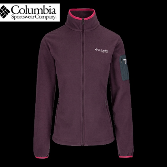 columbia womens purple jacket